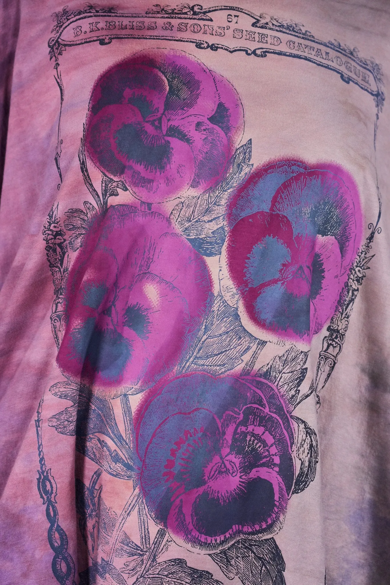 1255HD Art Tee Pansy Bietola/Funghi
