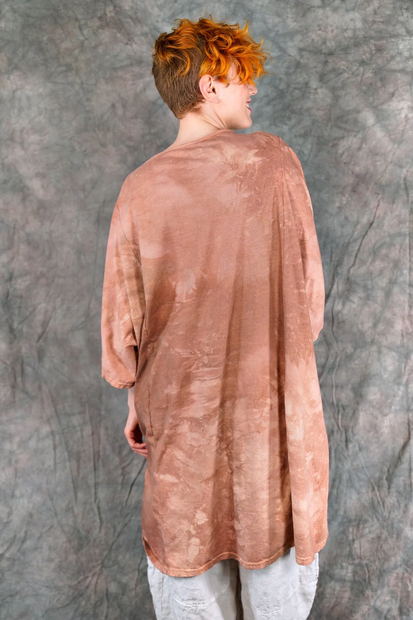 1255HD Art Tee Sun Print Sienna Sketch-P