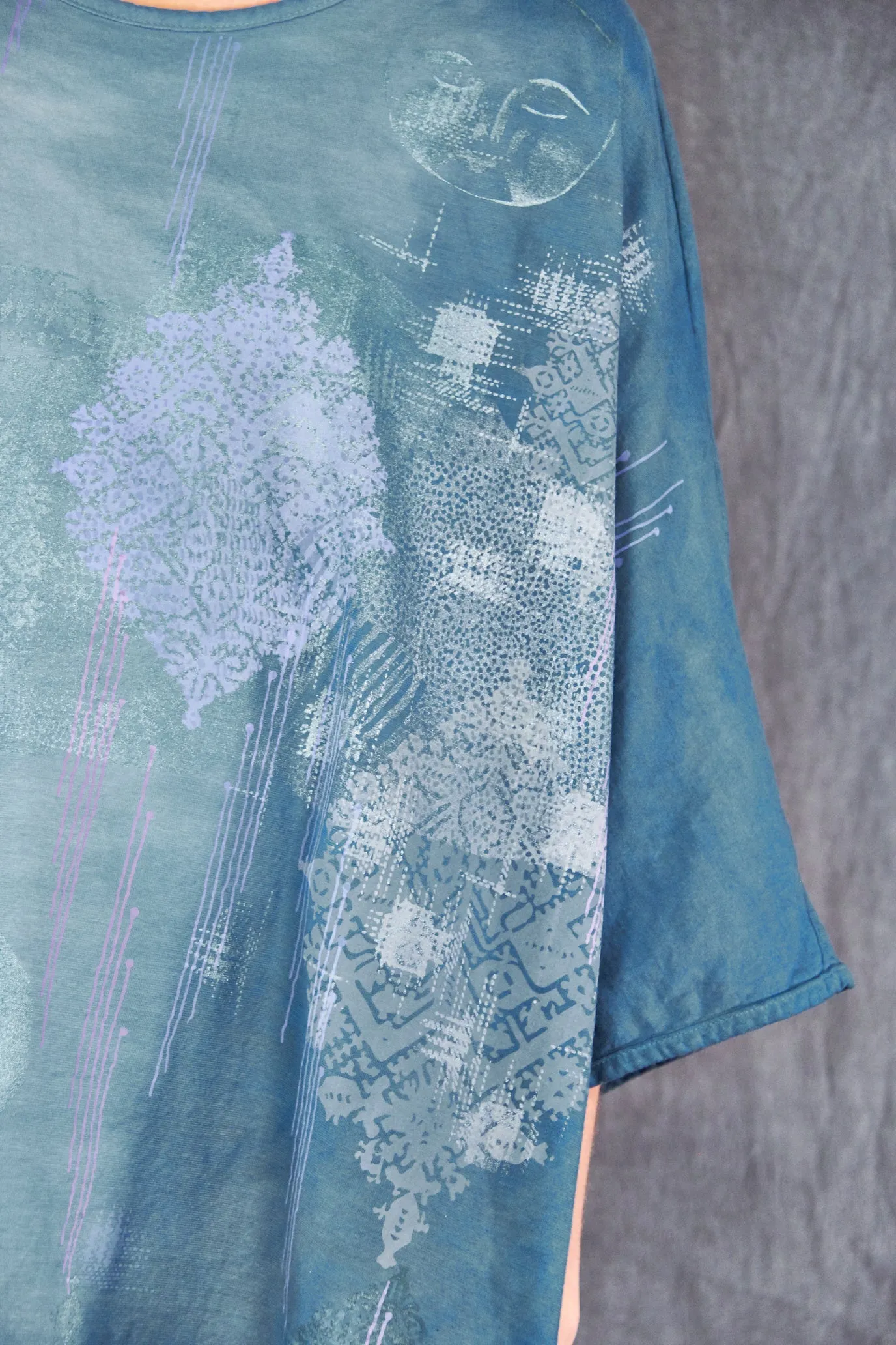 1255HD Art Tunic Teal Marina