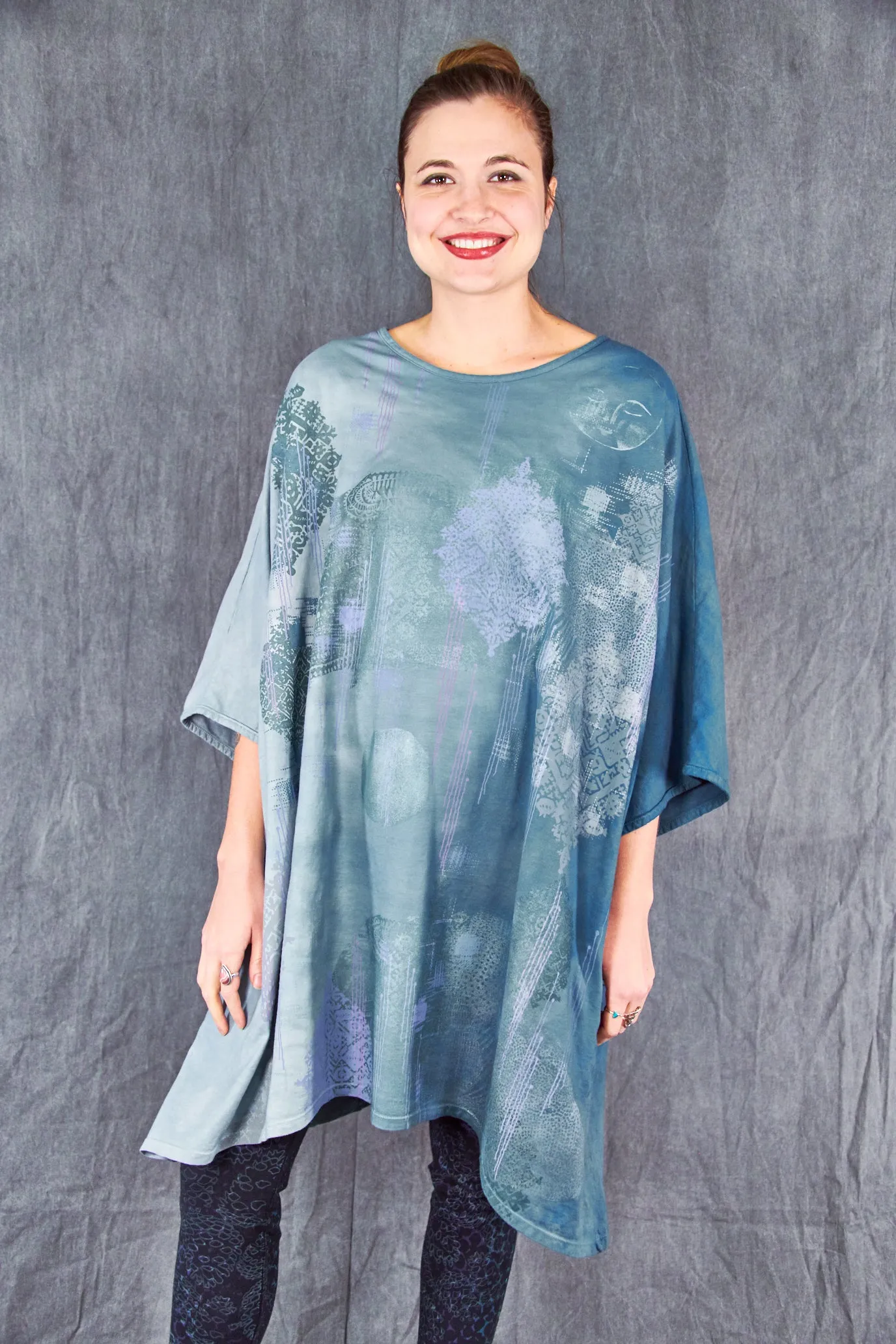1255HD Art Tunic Teal Marina