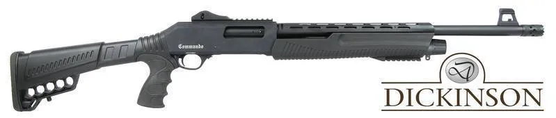 12ga Dickinson XX3 Tac Pump Blued/Syn 20"