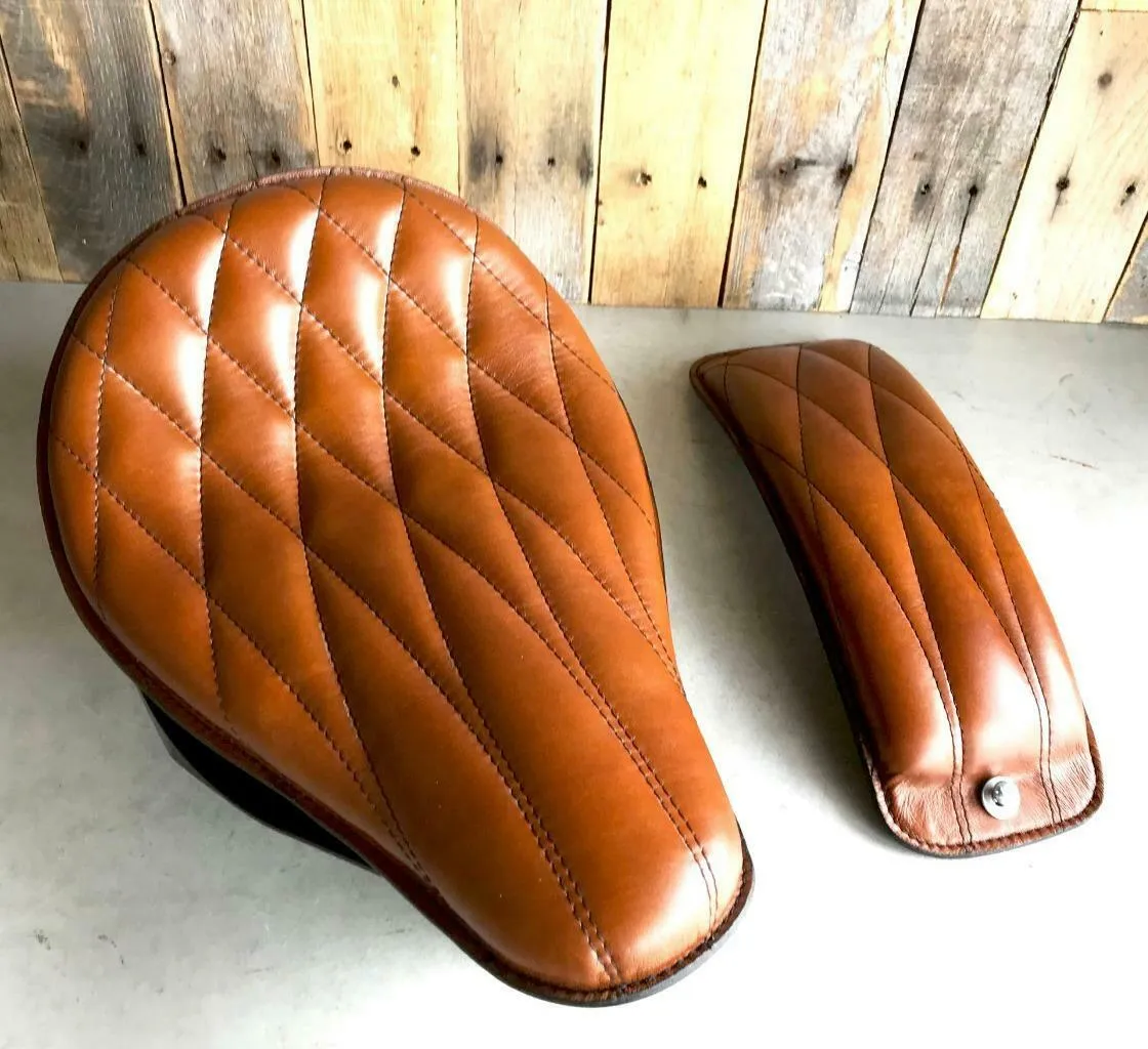 2000-2017 Harley Softail Spring Seat Passenger P-Pad Mounting Kit 11x16 Leather