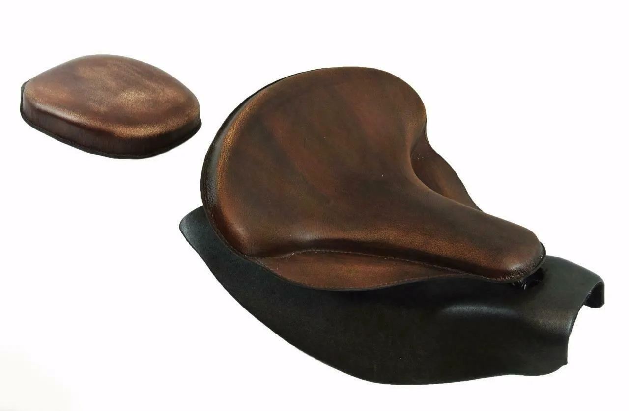 2014-2021 Indian Chief Spring Seat Mounting Conversion Kit Pad Brn Dist Leather bs