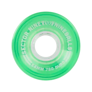 58mm 78a Nineballs Green