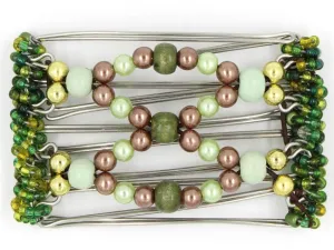 African Butterfly - 5 Tong Wire Hair Clip 69