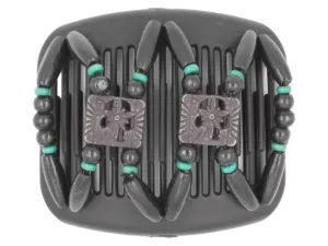 African Butterfly Hair Comb - Dupla Black 131