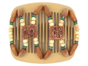 African Butterfly Hair Comb - Dupla Blonde 80