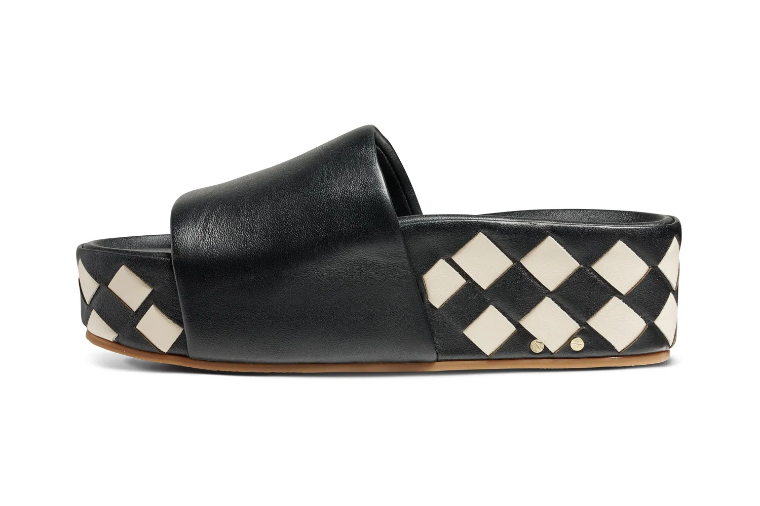 ALBATROSS WOVEN - Eggshell/Black