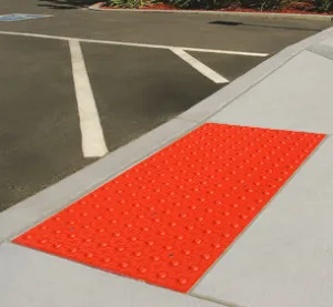 Alert-Cast Cast in Place Replaceable Detectable Warnings