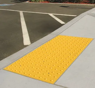 Alert-Cast PAVER Cast in Place Detectable Warnings