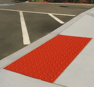 Alert-Cast PAVER Cast in Place Detectable Warnings