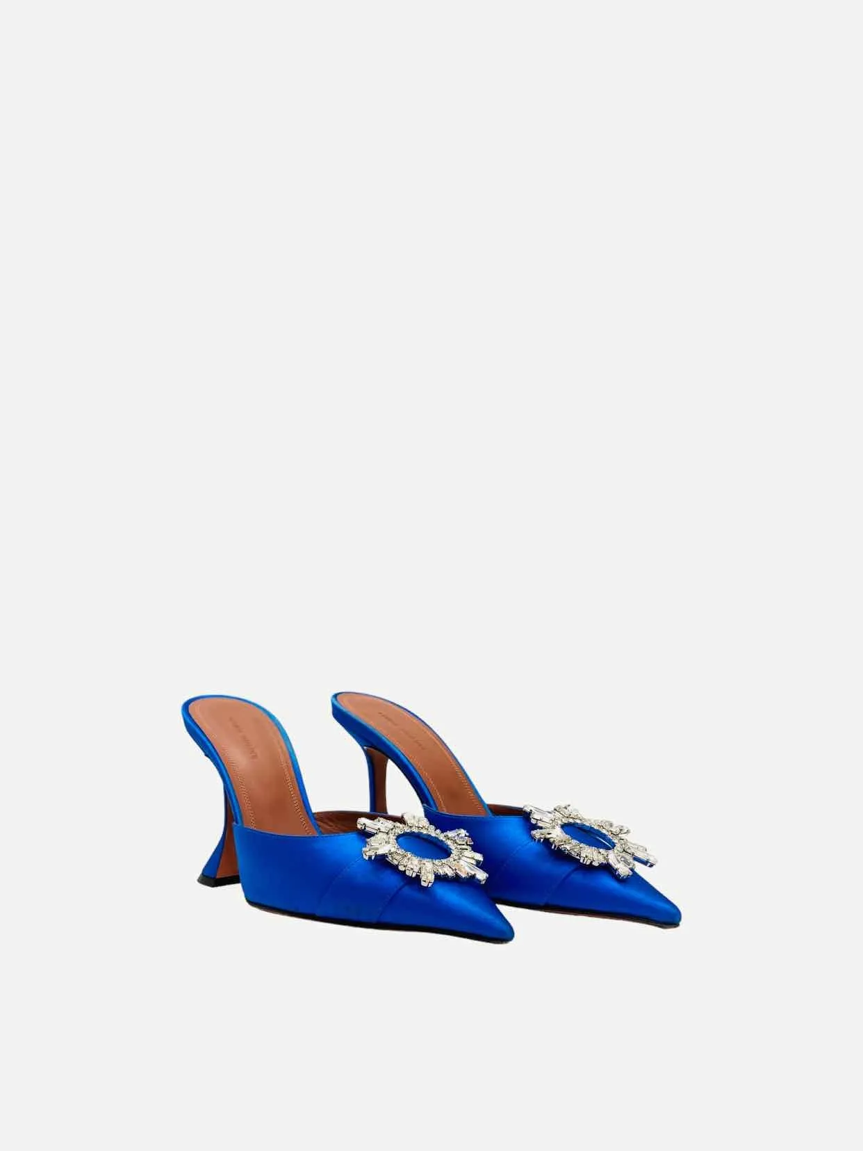 AMINA MUADDI Begum Blue Mules 39