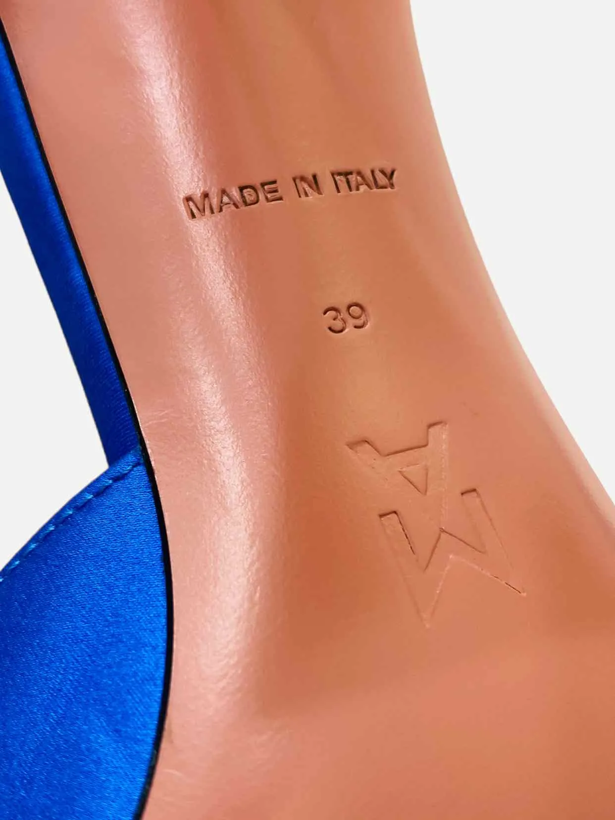 AMINA MUADDI Begum Blue Mules 39