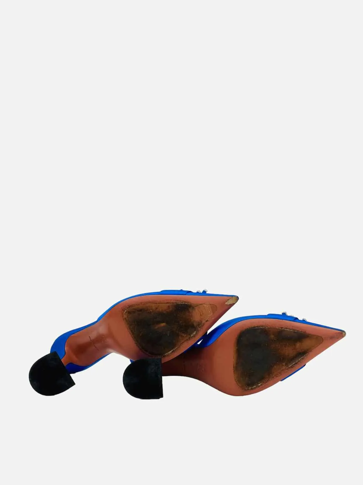 AMINA MUADDI Begum Blue Mules 39