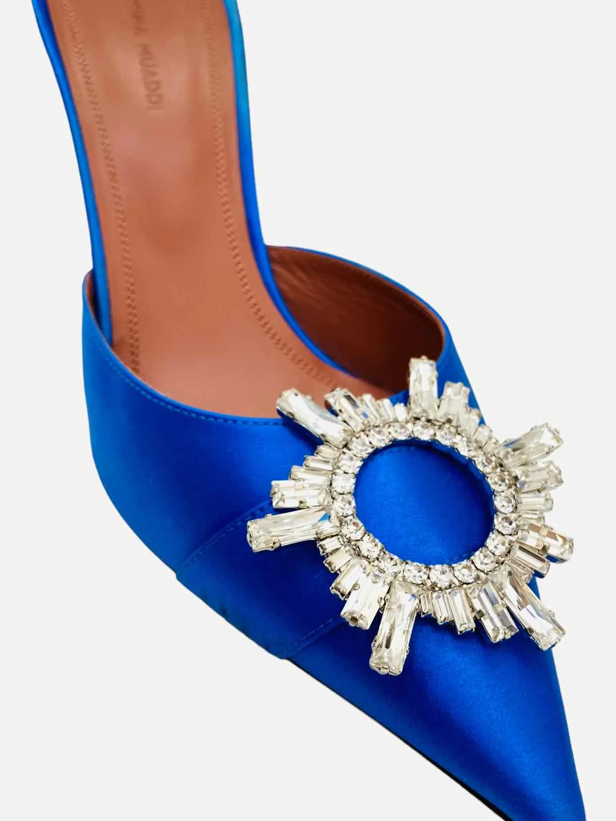 AMINA MUADDI Begum Blue Mules 39