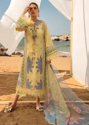 An Ode to Cross Stitch Lemon | Crimson Luxury Lawn Collection 2023 | Unstitched Embroidered Lawn Suits