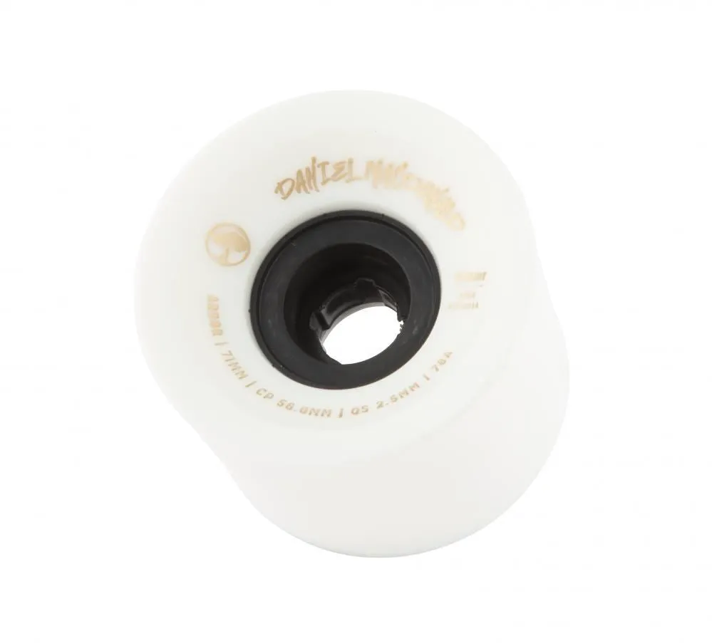 Arbor Signature Skateboard Wheels Summit Daniel MacDonald 78a - White