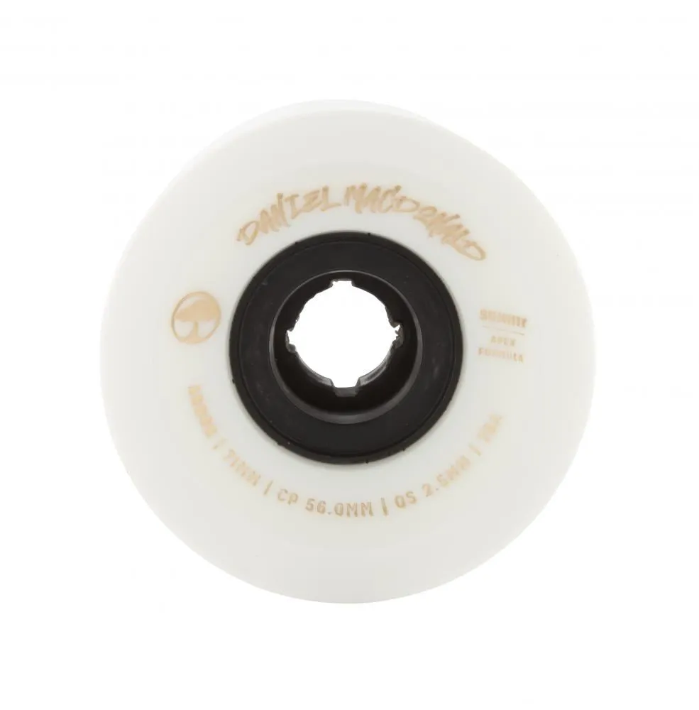 Arbor Signature Skateboard Wheels Summit Daniel MacDonald 78a - White
