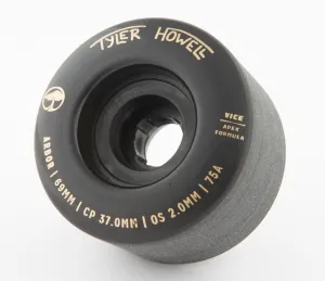 Arbor Signature Skateboard Wheels Vice Tyler Howell 75a - Black