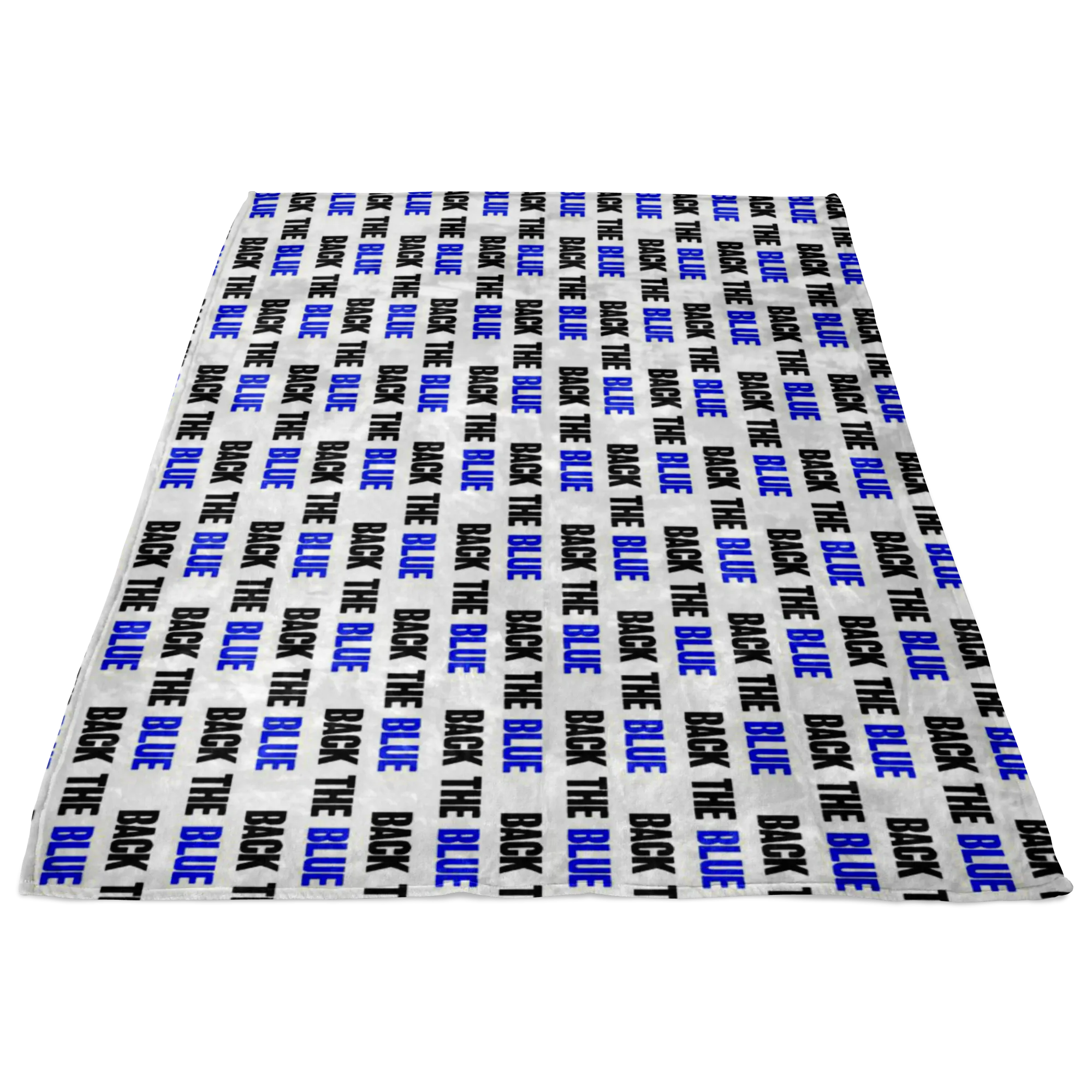Back the Blue Law Enforcement Fleece Blanket