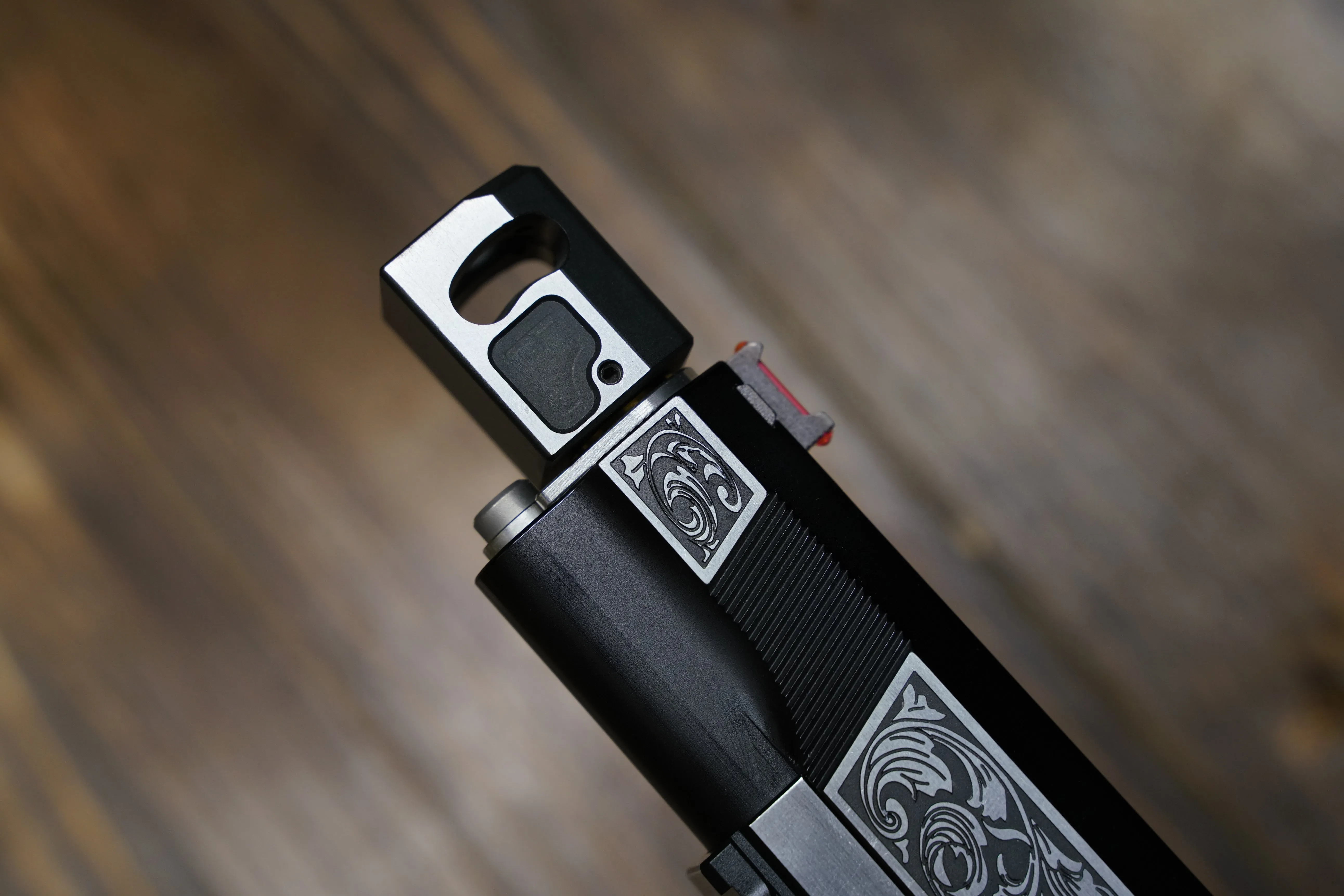 Bang Bang Custom Engrave Comp Complete Build GBB Pistol