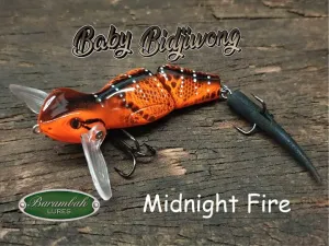 Barambah Baby Bidjiwong 145mm Lizard Surface Walker Cod Lure Mega Clearance