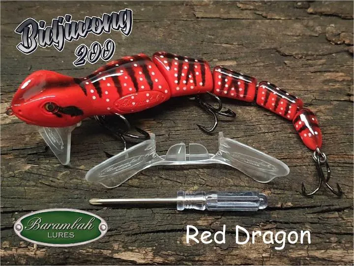 Barambah Bidjiwong 200mm Lizard Surface Walker Cod Lure