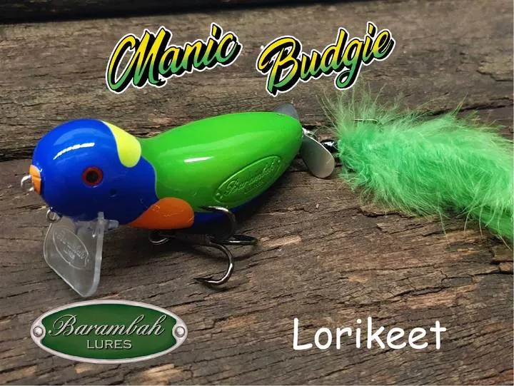 Barambah Manic Budgie Bird Surface Walker Cod Lure