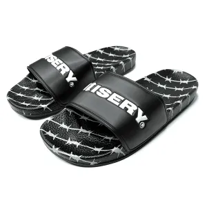 BARBED WIRE BLACK SLIDES