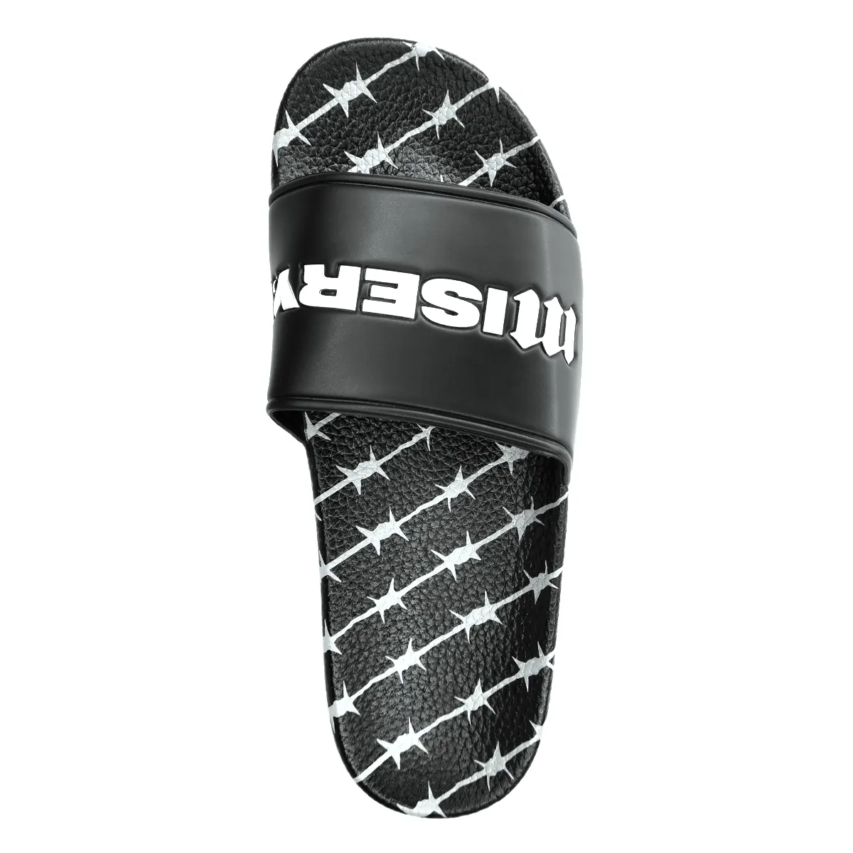BARBED WIRE BLACK SLIDES