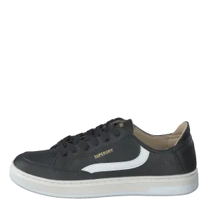 Basket Lux Low Trainer Black/white