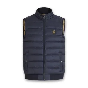 Belstaff - Circuit Down Filled Nylon Gilet in Dark Ink