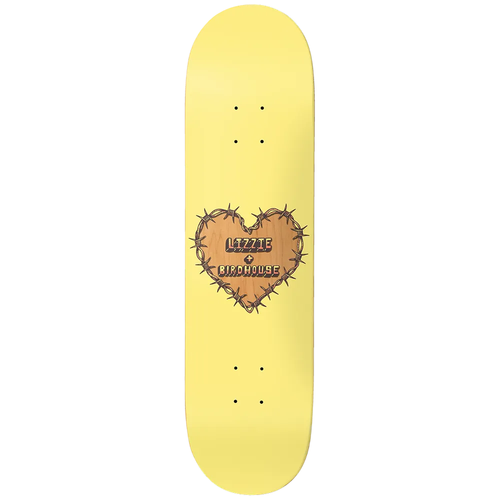 Birdhouse Lizzie Armanto Heart Protection 8" Complete Skateboard
