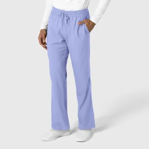 Boundless 5351 Men's Straight Leg Scrub Pants Ceil Blue
