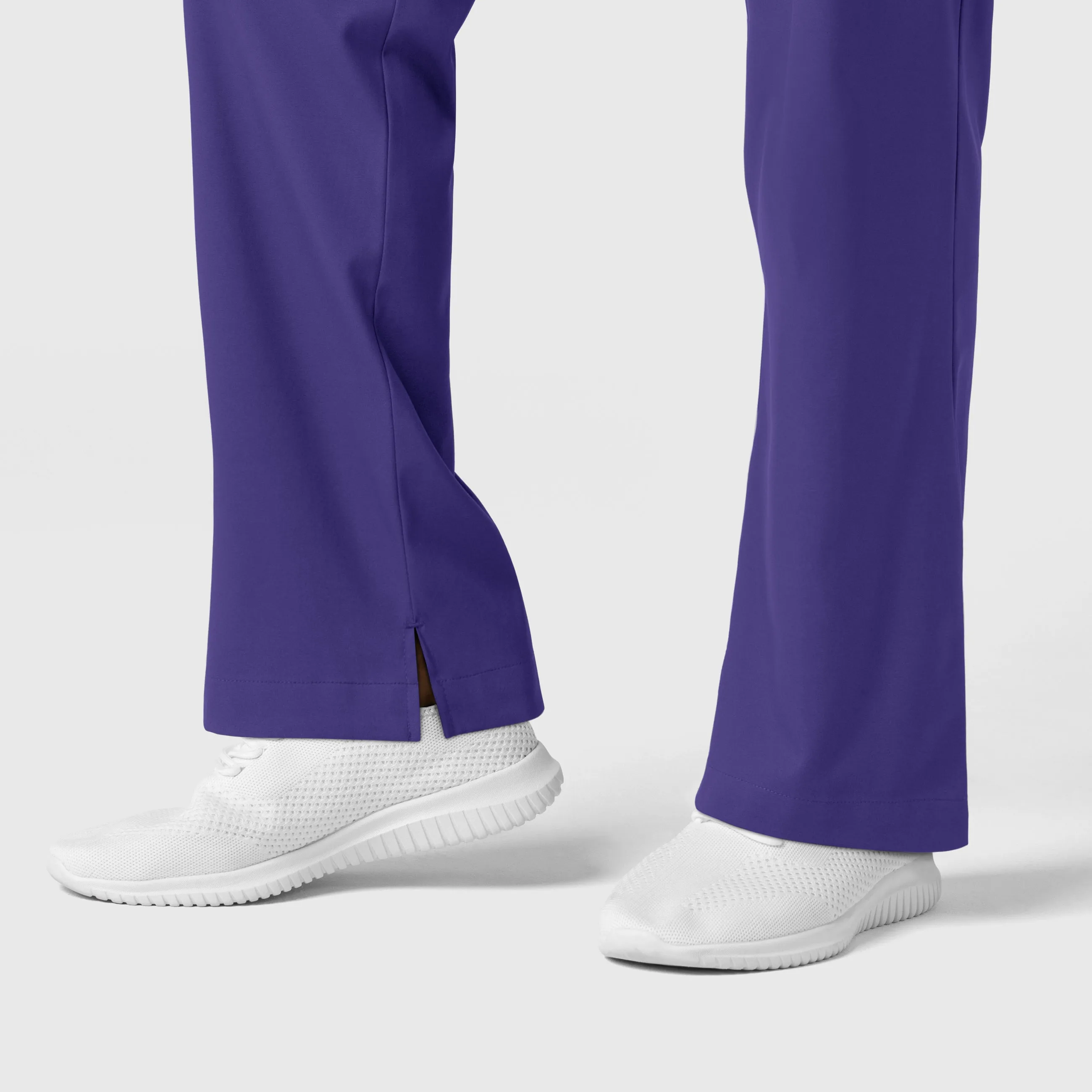 Boundless 5351 Men's Straight Leg Scrub Pants Grape
