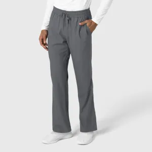 Boundless 5351 Men's Straight Leg Scrub Pants Pewter