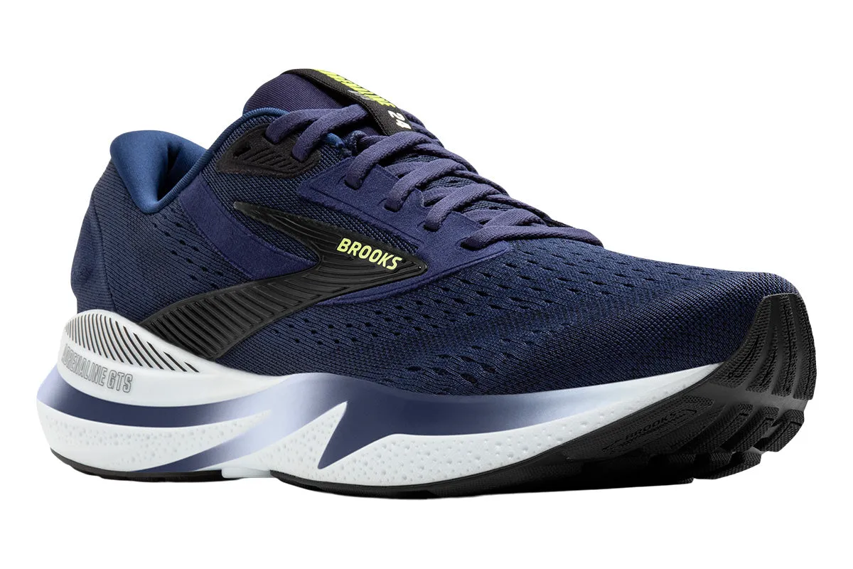 Brooks Adrenaline GTS 24 2E Peacoat/Black/Sharp Green Mens