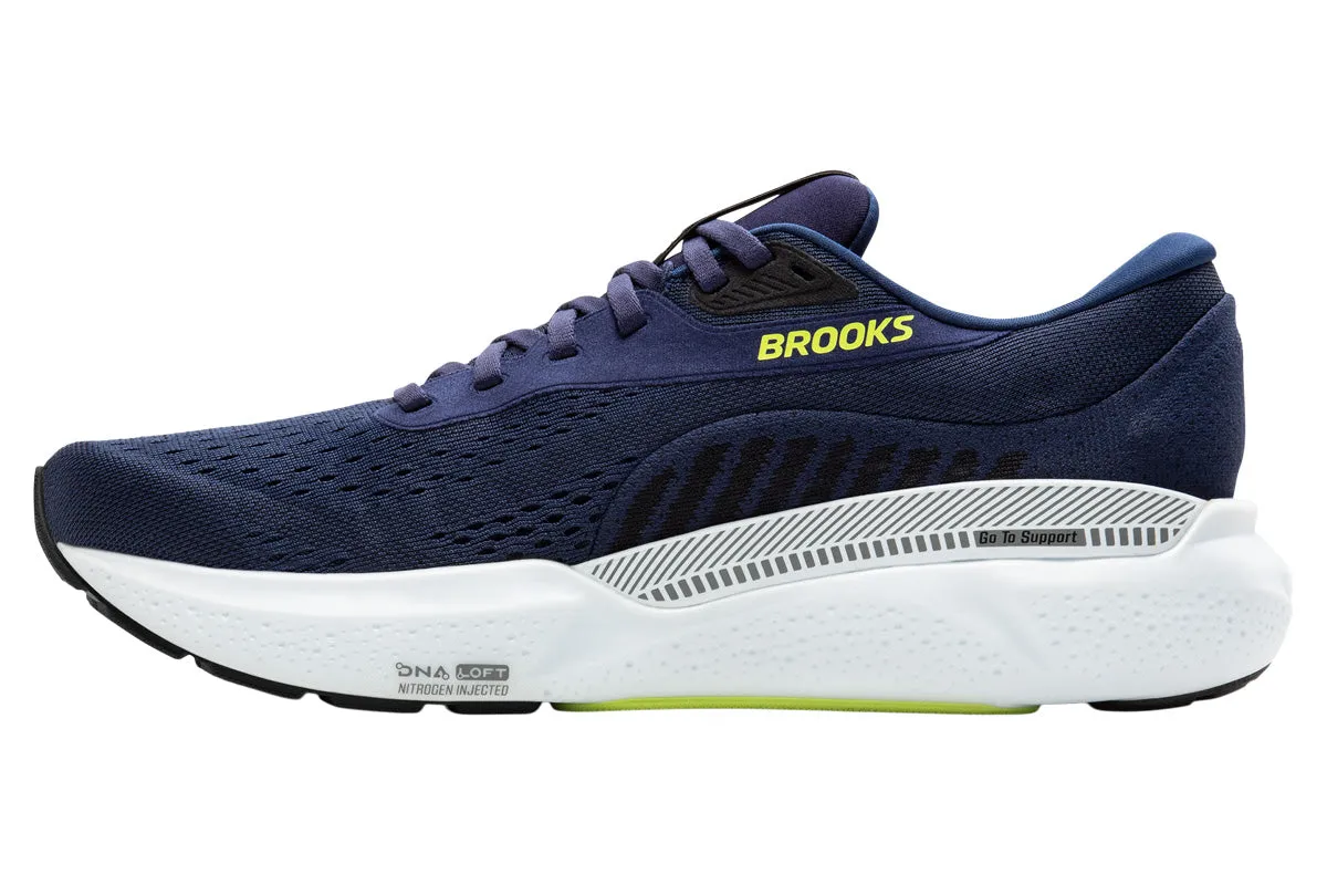 Brooks Adrenaline GTS 24 2E Peacoat/Black/Sharp Green Mens
