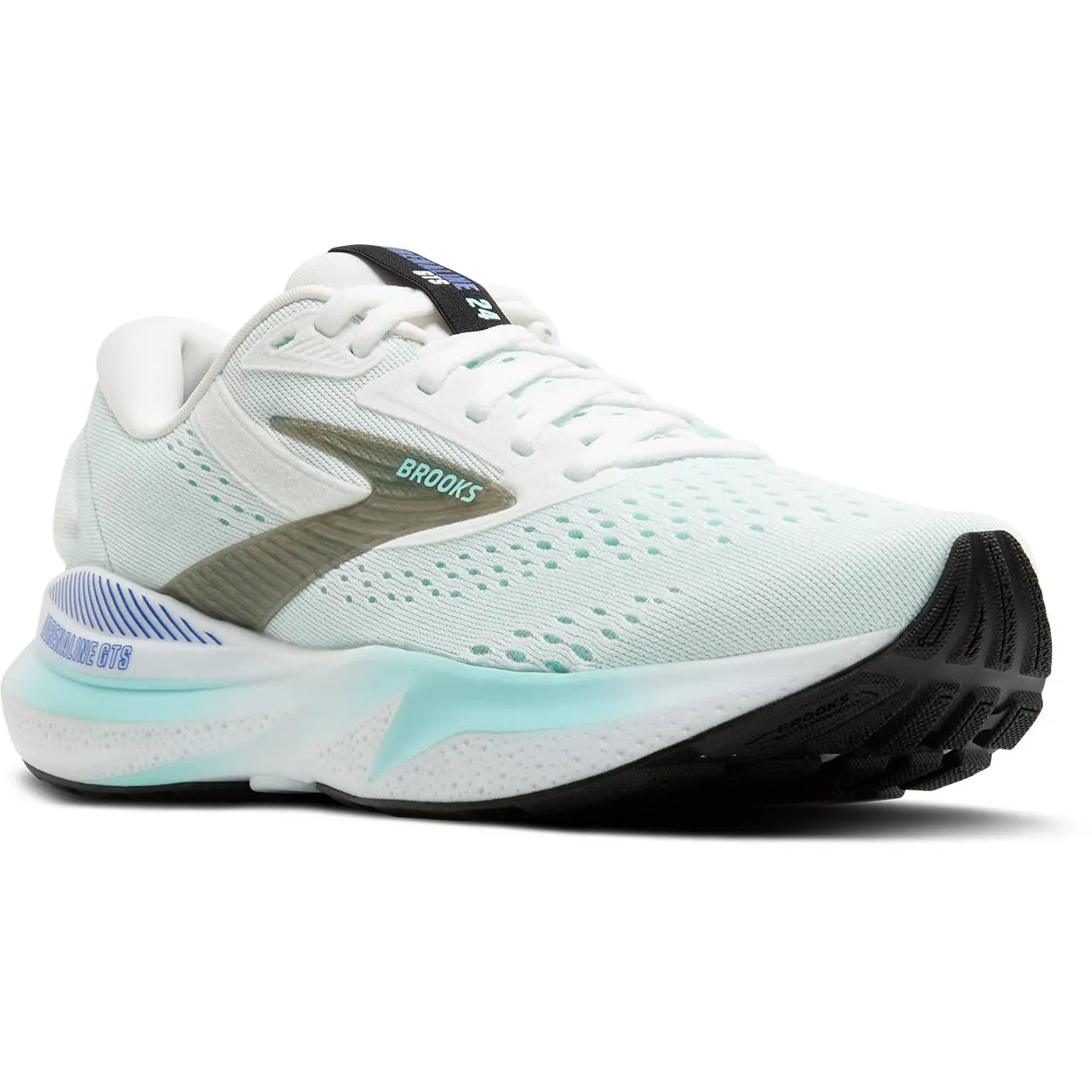 Brooks Adrenaline GTS 24 (Womens) -White/Limpet Shell/Amparo