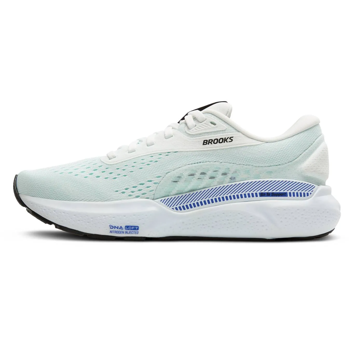 Brooks Adrenaline GTS 24 (Womens) -White/Limpet Shell/Amparo