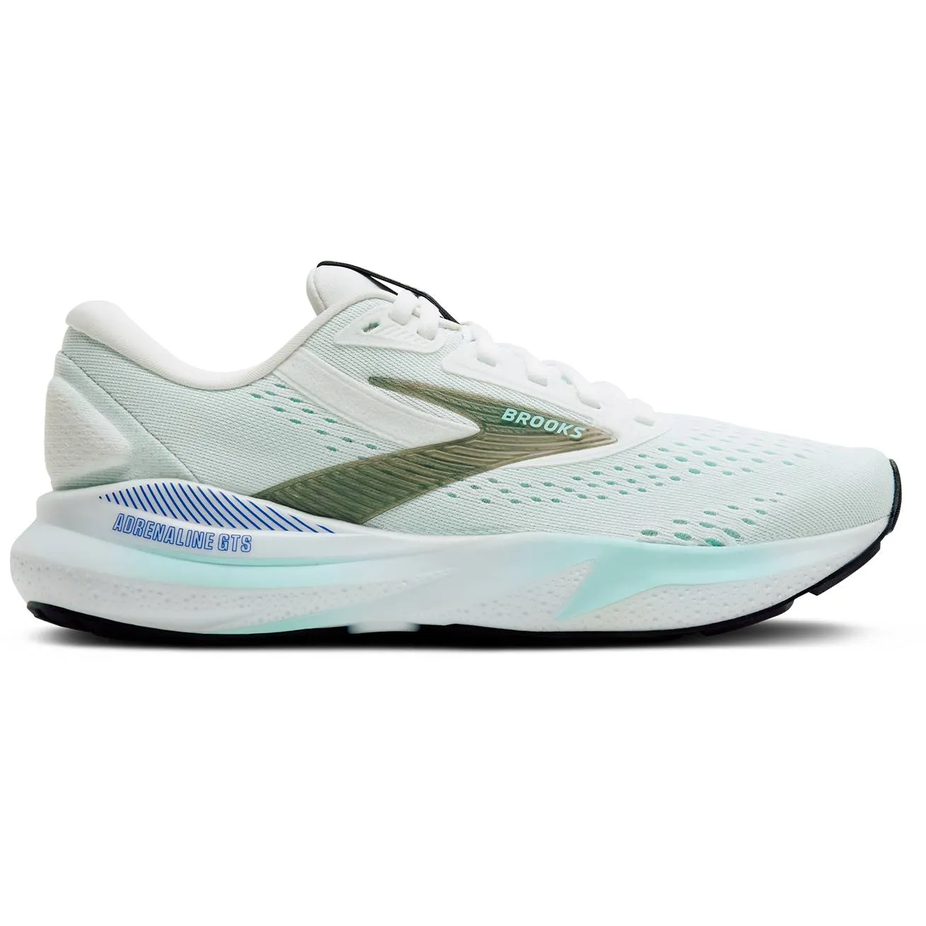 Brooks Adrenaline GTS 24 (Womens) -White/Limpet Shell/Amparo