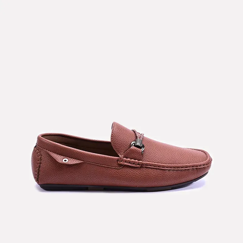 Brown Modern Loafers For Men 0130954