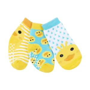 Buddy Baby 3 Pair Sock Set - Puddles Duck