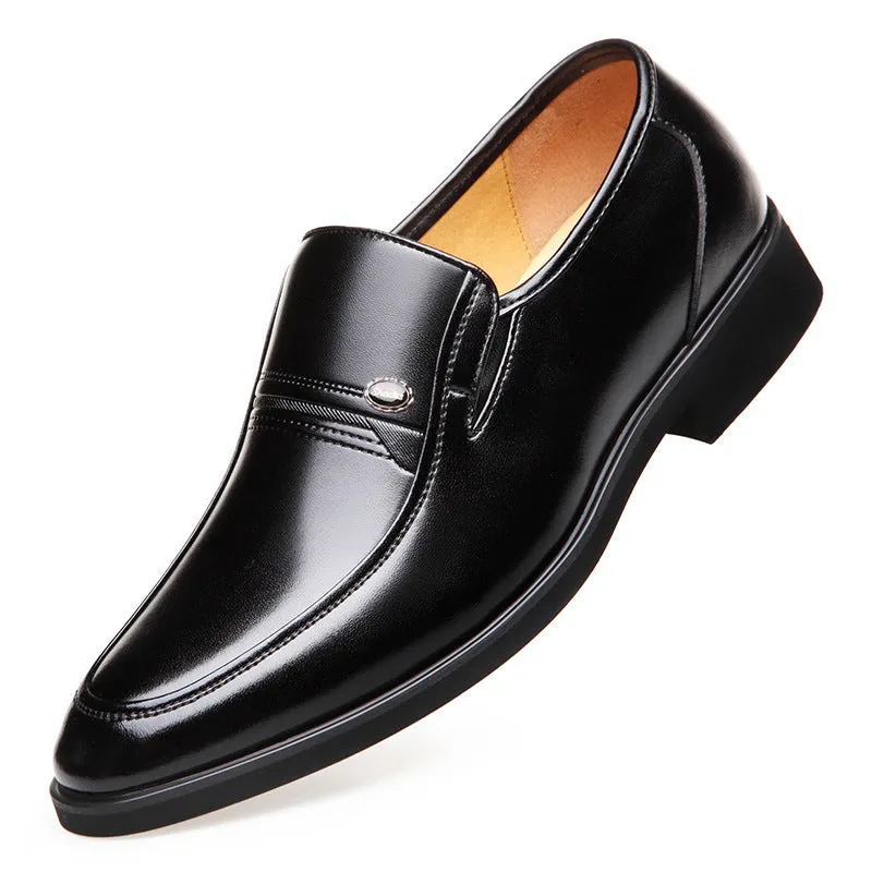 Business Formal Wear, Soft Bottom Non-slip, Men's Leather Shoes