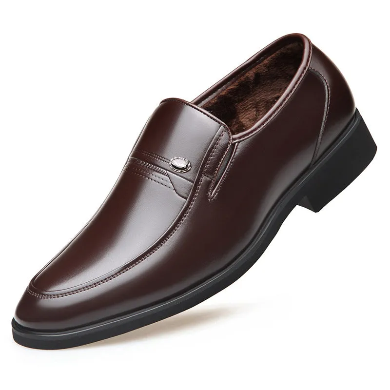 Business Formal Wear, Soft Bottom Non-slip, Men's Leather Shoes