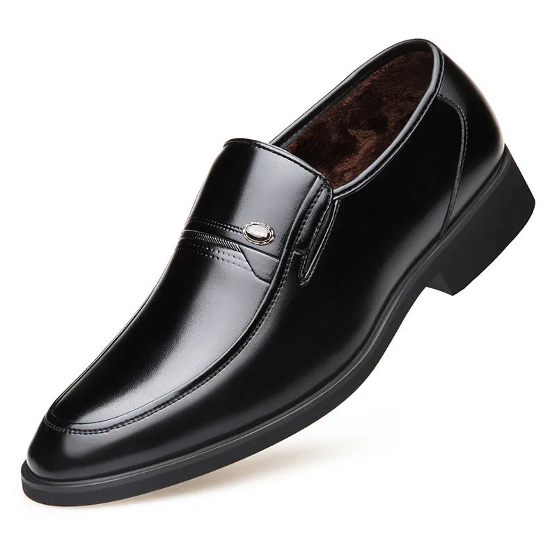 Business Formal Wear, Soft Bottom Non-slip, Men's Leather Shoes