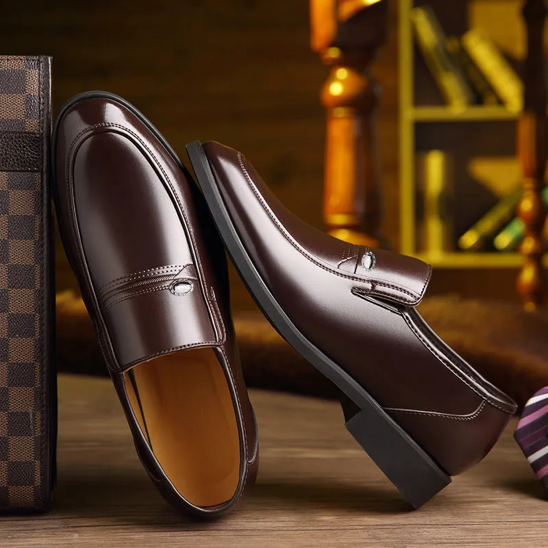 Business Formal Wear, Soft Bottom Non-slip, Men's Leather Shoes