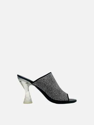 BY FAR Luz Black Mules 39
