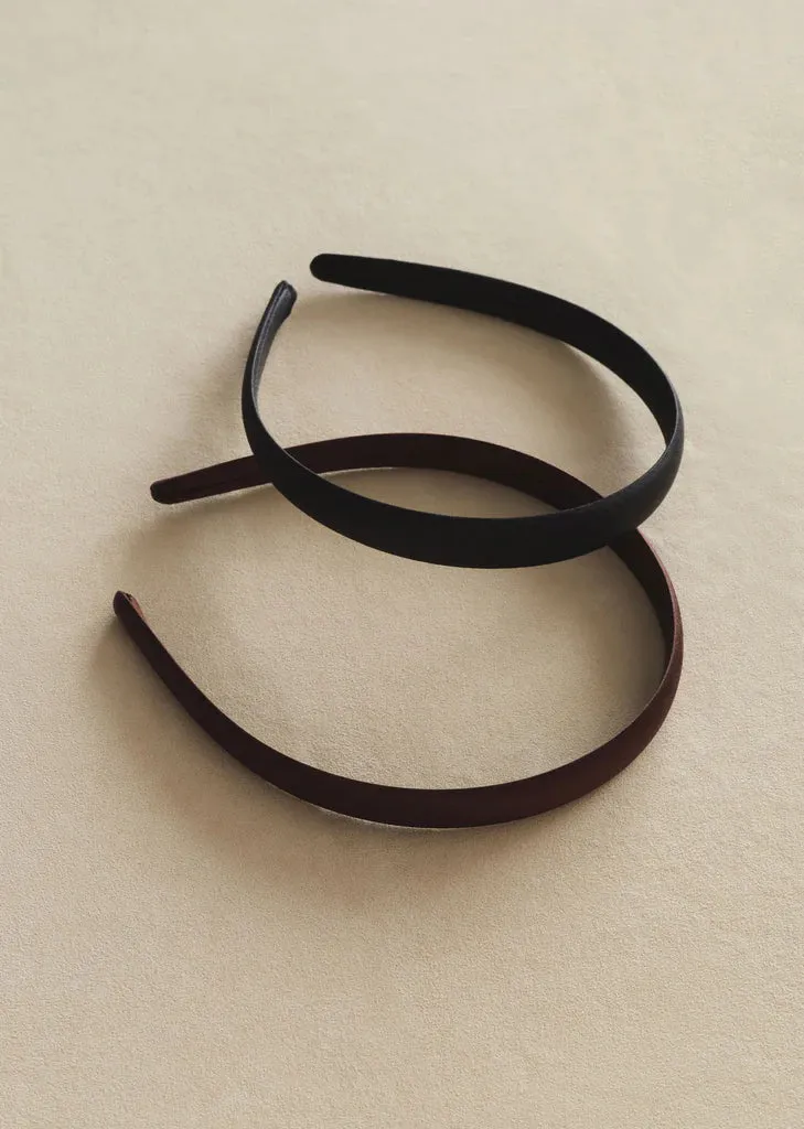 Carolyn Headband in Chocolate