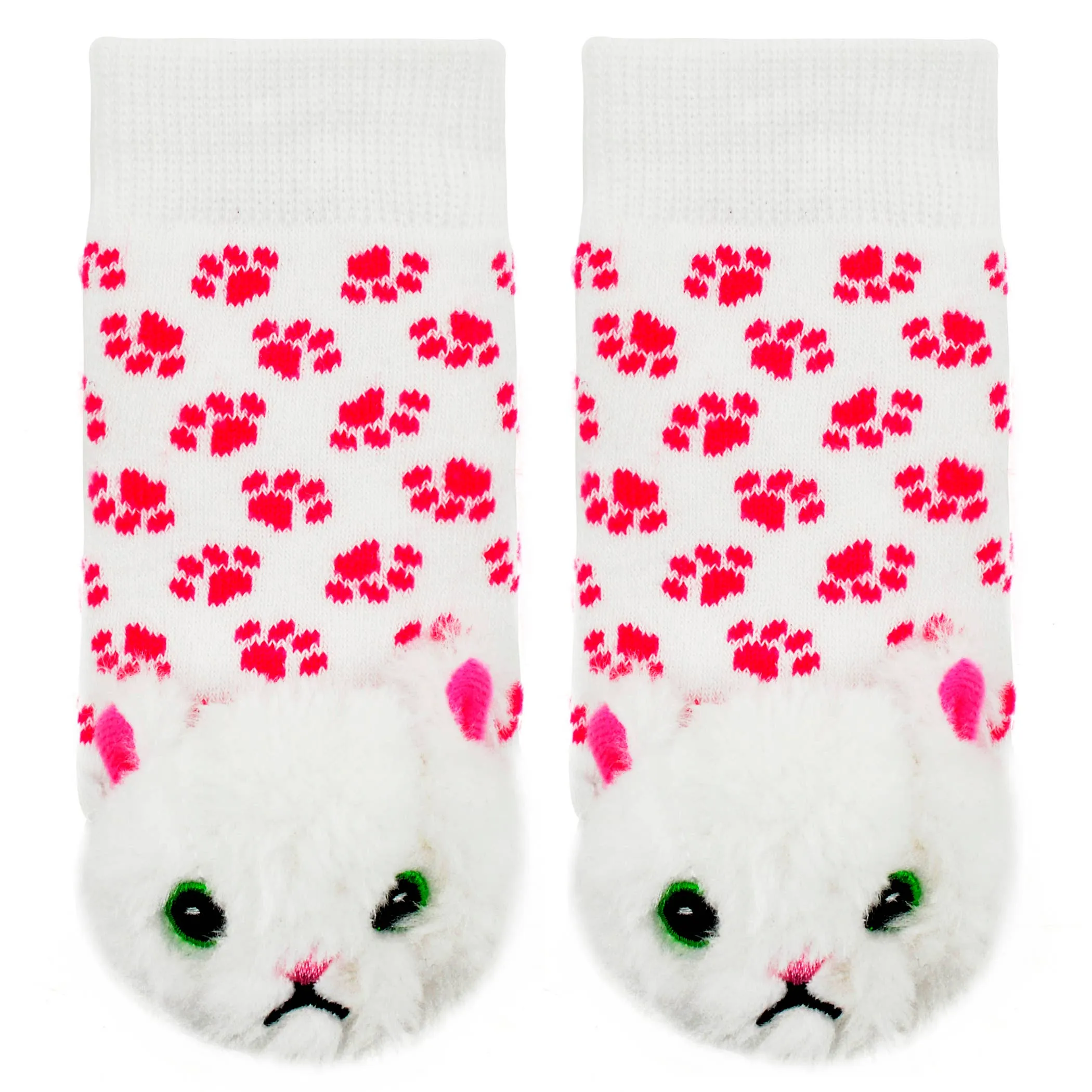 Cat-Themed Boogie Toes Rattle Socks for Infants